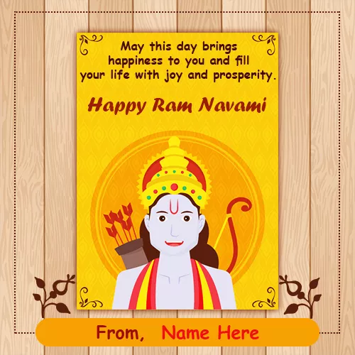 Ram Navami 2020 Greeting Cards With Name